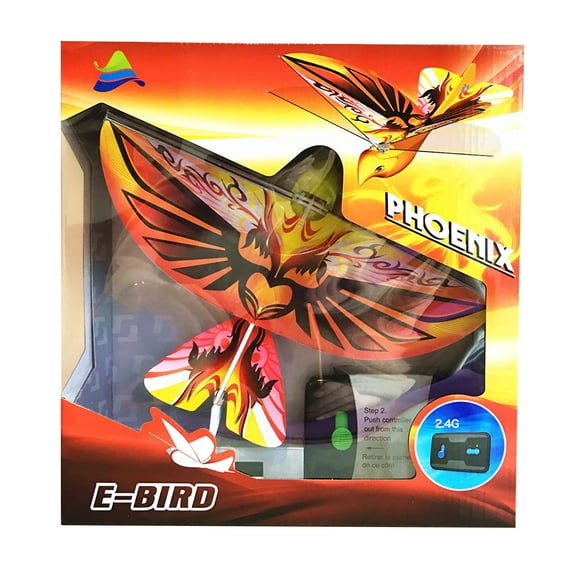 ABPWLY Toys Remote Control Flying Bird Toy Simulation Flapping Wing Sensory Flying LED Light Indoor Outdoor Drone Play Kitchen