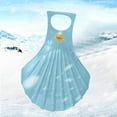 thumbnail image 1 of ABPWLY Toys Safe Snow Sled for Kids Plastic Winter Toboggan Outdoor Sport Skiing Board for Children 6+ Years Toys for Girls, 1 of 5