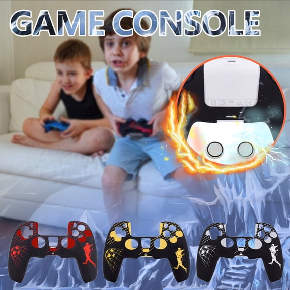 ABPWLY Toys Spray Colorful Protective Cover Handle Grip for Football Controller Smartphone Anti-Slip Silicone Outdoor Games