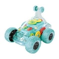 thumbnail image 1 of ABPWLY Toys Stunt Rollover Car with Flash 360 Rotation Transparent Gear Music Toy for Kids Toy, 1 of 7