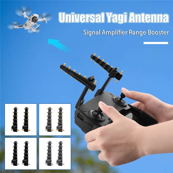 ABPWLY Toys Yagi Antenna Signal Amplifier Range Booster for Mavic Drone 2.4GHz Enhanced Communication Kids Games