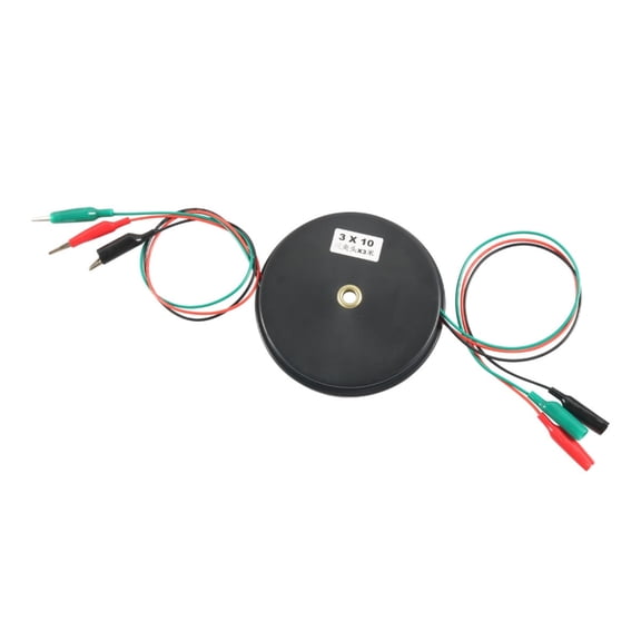 ABS 18AWG Diagnostic Cable With Triple Clip For Vehicle Electrical Testing And Maintenance,3 Length Available