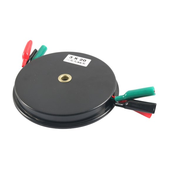 ABS 18AWG Diagnostic Cable With Triple Clip For Vehicle Electrical Testing And Maintenance,3 Length Available