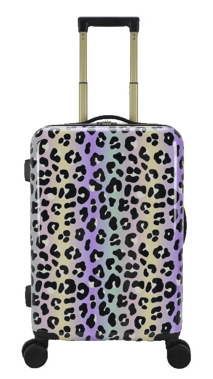 Walmart sales :  ABS Plastic 20-inch Hardside Carry-On Luggage in Leopard Print, Exclusive to Walmart.com, All Ages