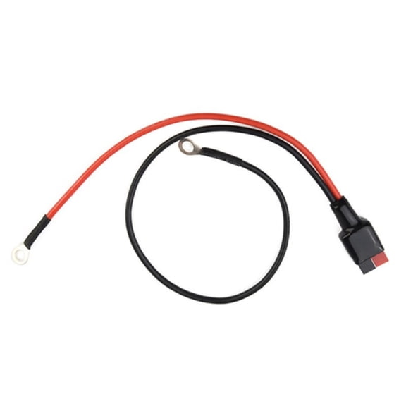 ABS 30Amp Charging Cable with Connectors Ends for Battery Hookup, Voltages ≤36V