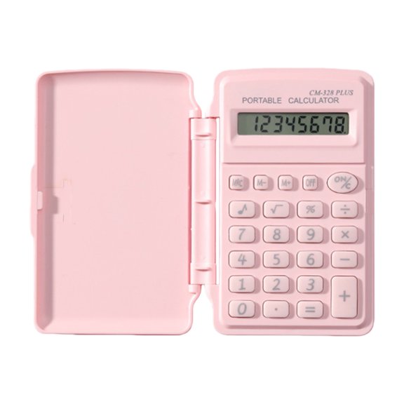 ABS 8 Digit Scientific Calculator Flap Close Design Lightweighted For Daily Math Problems And Calculations