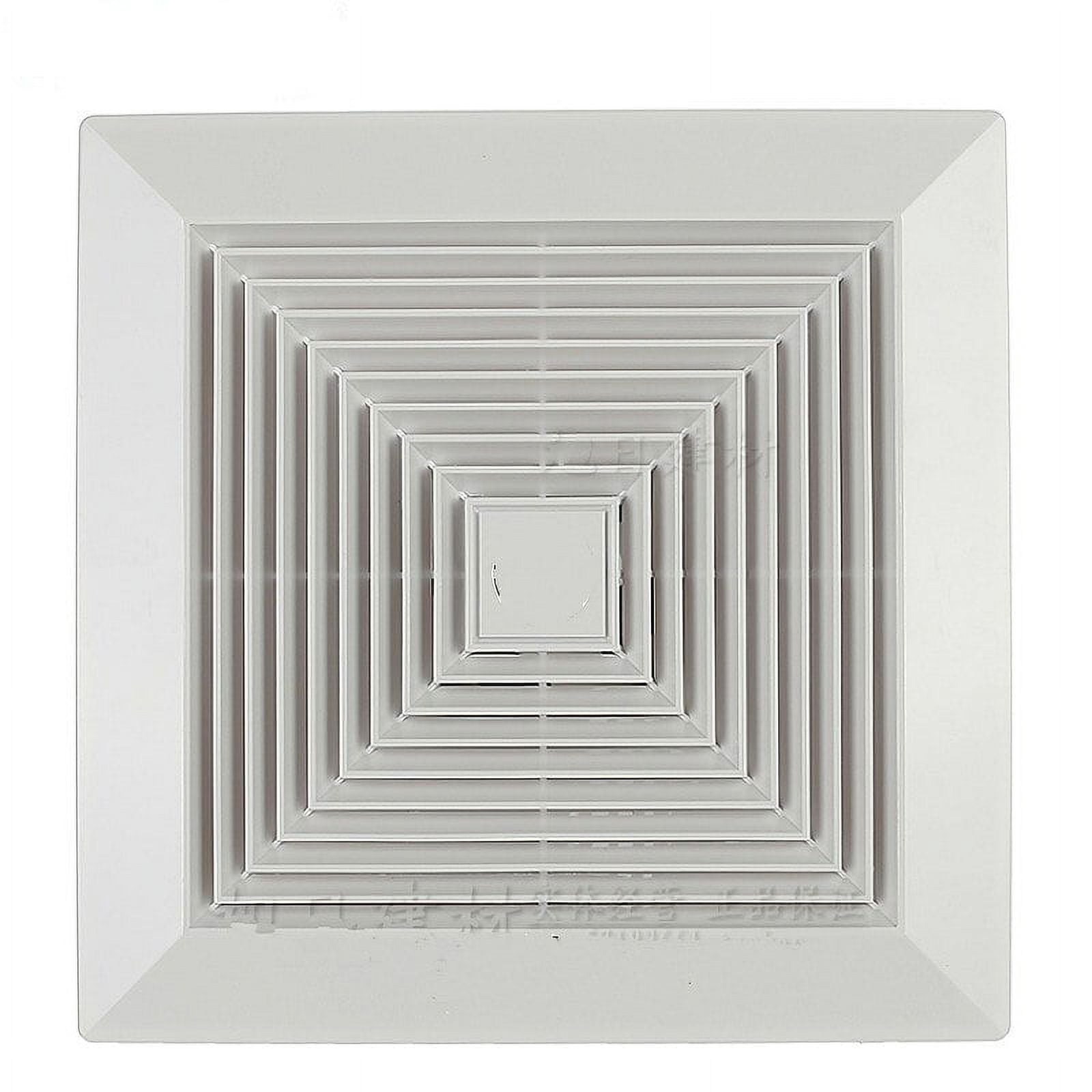 ABS 8 Inch 250*250 mm Pipe Exhaust Fans Quiet Kitchen Bedroom Ventilation Fan Duct Fan Ceiling Mounted Ventilators 220V 18W