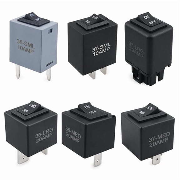 ABS 9038 Automotive Relay Bypass Switch Kit for 9036/9037 - Relay Tester Diagnostic Scan Tool, Master Kit, 6-Pack