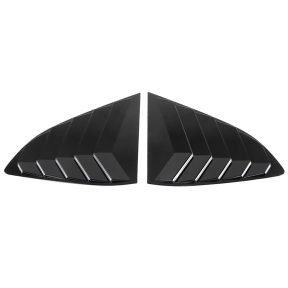 ABS Air Vent Shades Cover Replacement, 2PCS Set CRV 2017-2021 Rear Side Window Louvers