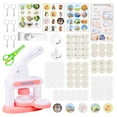 thumbnail image 1 of ABS Badge Making Kit Cultivate Creativity Pin Maker Kit Foster Hand On Skill Badge Maker Machine Add Fun DIY Machine for Children, 1 of 12
