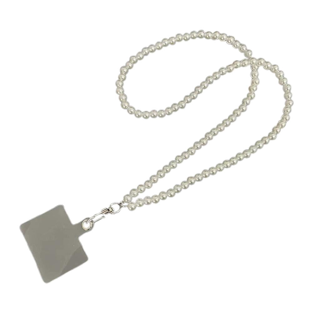 ABS Beaded Phone Chain Set, Wrist, Neck and Crossbody Lanyard with ...