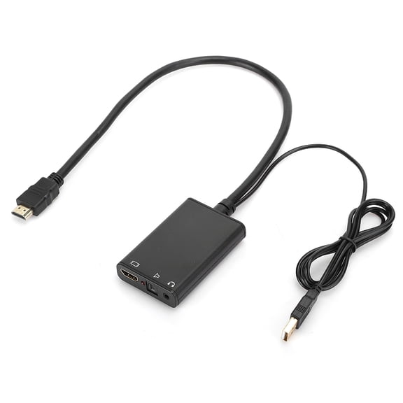 ABS Black HDMI Audio Splitter Separator Optical Fiber HDMI TO HDMI+AUDIO(SPDIF) 4K*2K 3DBlack