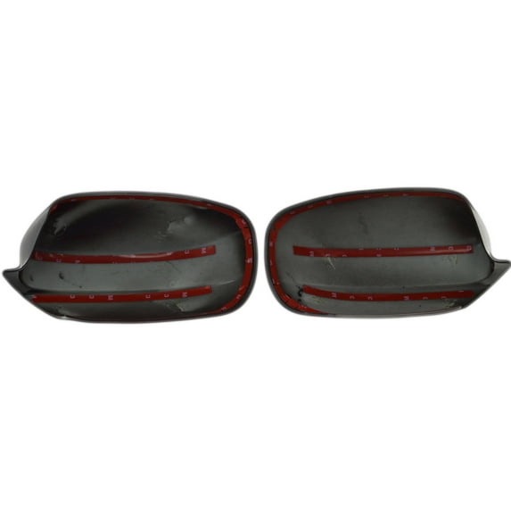 Gloss Black ABS Mirror Covers 2Pc Fits Chrysler Dodge 2011-2020 MC6165BLK