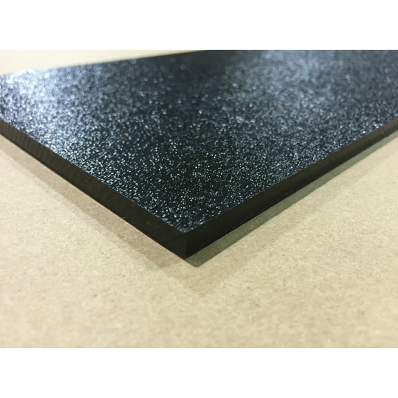 ABS Black Plastic 1/4" 24" x 48" (1 Pack) Vacuum Forming RC Body Hobby .25"