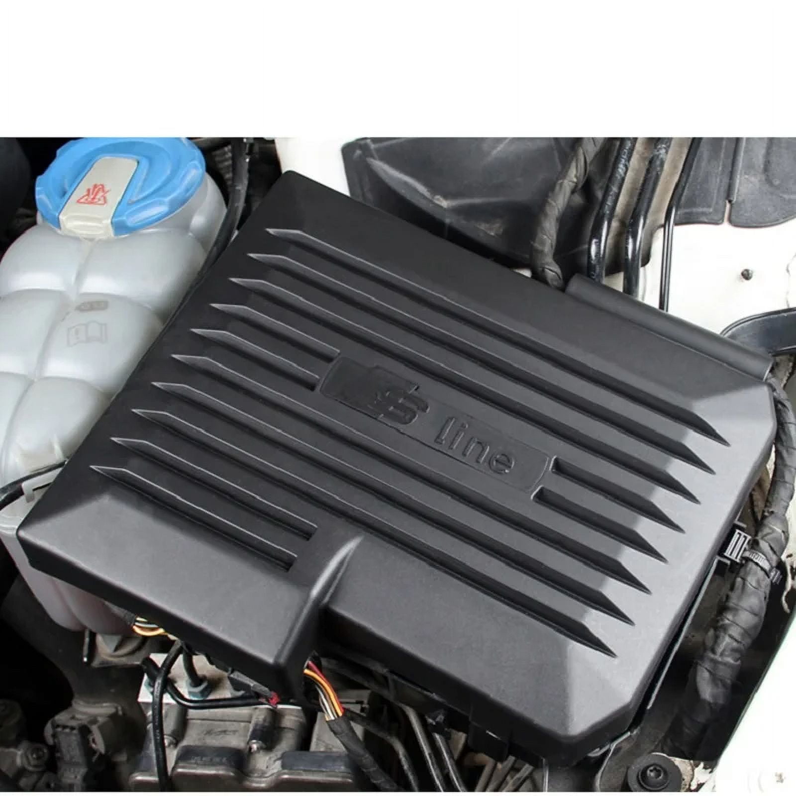 ABS Car Engine Control Computer Cover Panel Protection Car Interior Accessories For Audi A4 A5 B9 2016 2017 2018 2019 2020 2021