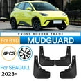 ABS Car Mud Flaps for 2023 Compact Vehicle Splash Guards and Wheel