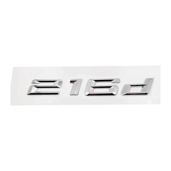 ABS Car Rear Trunk Letters Logo Badge Emblem Sticker 216d 218d 220d 225d 228d 230d 235d 240d