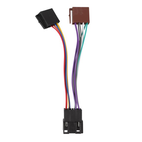 ABS Car Stereo Female Adapter Connector Plug for Easy Installation and Secure Connection In Multiple Vehicle Models
