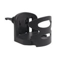 thumbnail interactive-video image 1 of Universal Gray Folding Cup Holder - Mountable Drink Bottle Stand For Car/Truck 1 of 2