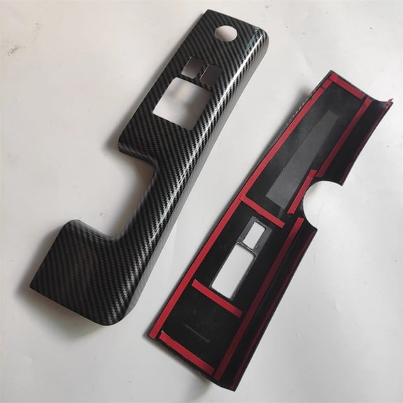 ABS Carbon Fiber Look Window Switch Panel Cover Trim For 2006-08 Nissan 350Z Z33
