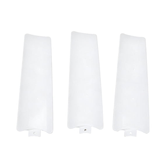 ABS Ceiling Fan Replacement Paddle Set in White for Fan Repair and Matching Screw Fixed Home Maintenance Tasks