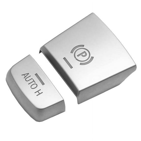 ABS Chrome Electronic Hand Brake P Button Decoration Cover for