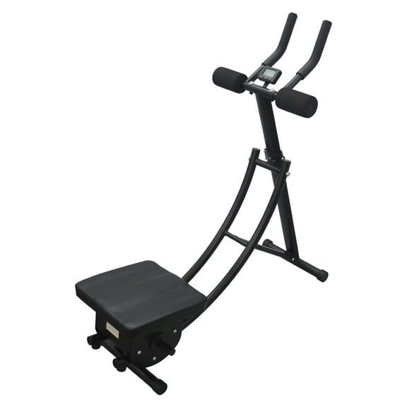 ABS Coaster Abdominal Exercise Machine Foldable AB Core Work Out Crunch Roller Fitness