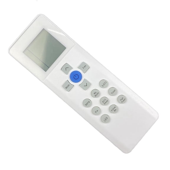 ABS Construction Remote Control with Backlit Keypad for RG67G(2S) BGEF Air Conditioners Nighttime Entertainment Control