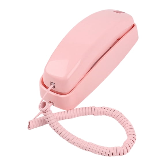 ABS Corded Landline Phone Including Illuminated Keypad And Two Sound Settings For Older Users