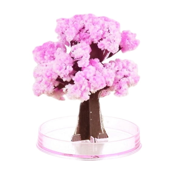 ABS Crystal Growing Christmas Tree DIY Science Kit Kids Hands On Holiday Home Decor Craft Toy