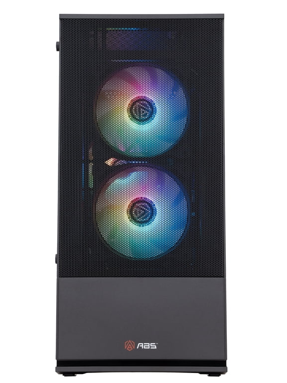 ABS Cyclone Aqua Gaming Desktop PC, Windows 11, Intel Core 5 Processor 120, GeForce RTX 5060 8GB, 16GB DDR4 RAM, 1TB NVMe SSD, Wi-Fi, RGB, Prebuilt