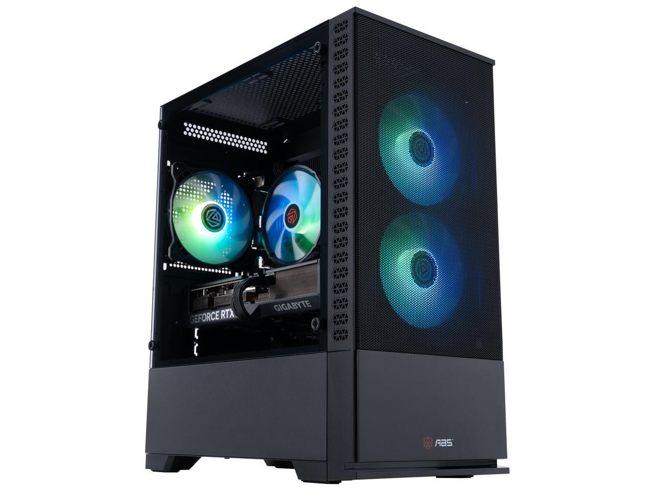 ABS Cyclone Aqua Gaming PC - Intel i5 14400F - GeForce RTX 4070 - DLSS 3.5 - AI-Powered Performance - 32GB DDR5 6000MHz - 1TB M.2 NVMe SSD - ABS Cyclone Aqua Gaming PC - Intel i5 14400F - GeForce RTX 4070 - DLSS 3.5 - AI-Powered Performance - 32GB DDR5 6000MHz - 1TB M.2 NVMe SSD -