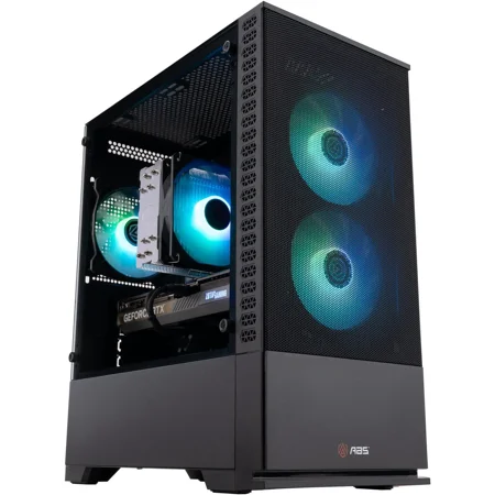 ABS Cyclone Aqua Gaming PC - Windows 11 - Intel Core Ultra 7 265KF - GeForce RTX 5070 - DLSS 4 - AI-Powered Performance - 32GB DDR5 6400 MHz - 2TB M.2 SSD