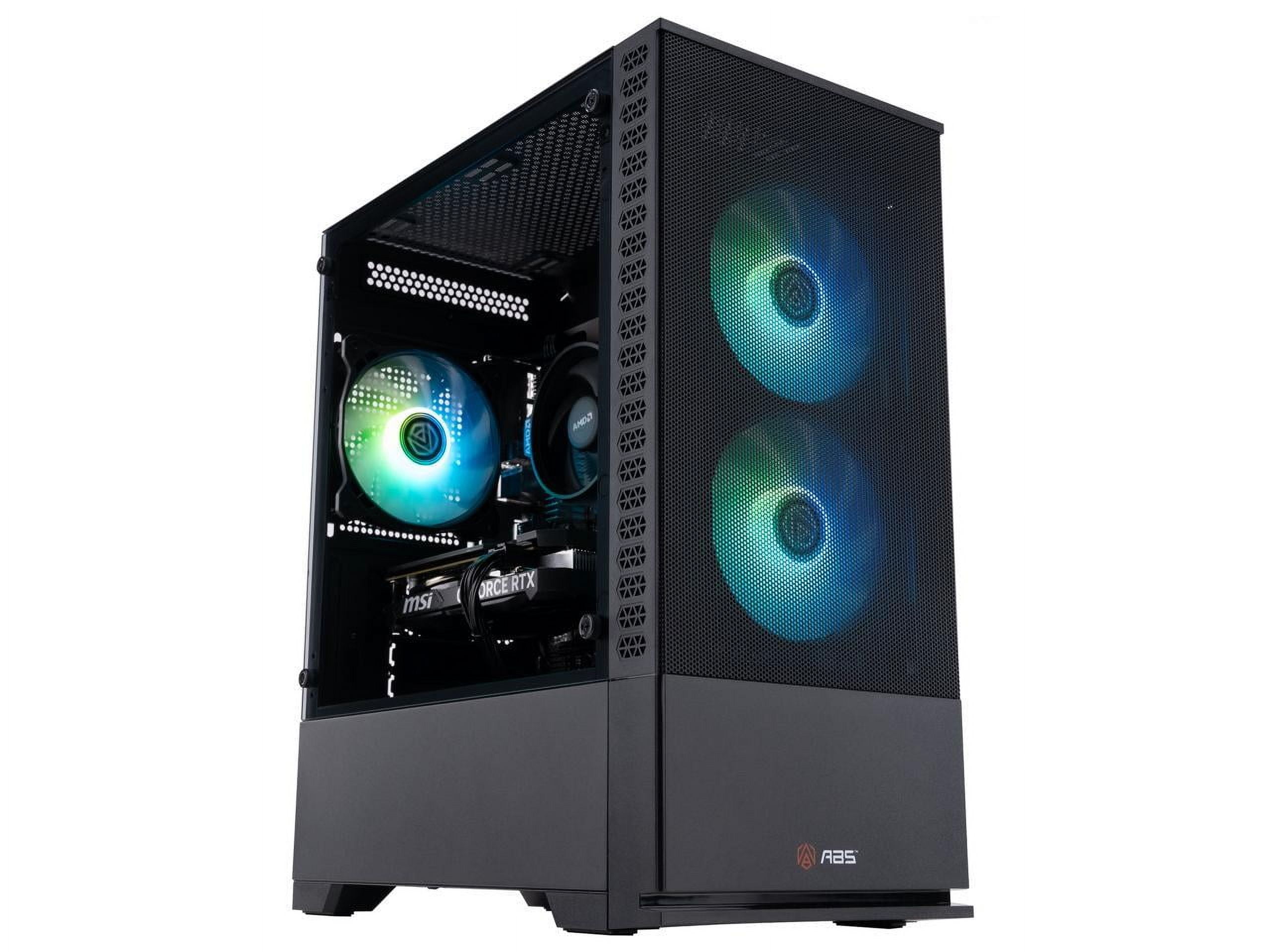 ABS Cyclone Gaming PC - Windows 11 Home - AMD Ryzen 5 7600 - RTX 4060 8G - DLSS 3.5 - AI-Powered Performance - 32GB DDR5 6000MHz - 1TB M.2 NVMe SSD - ABS Cyclone Gaming PC - Windows 11 Home - AMD Ryzen 5 7600 - RTX 4060 8G - DLSS 3.5 - AI-Powered Performance - 32GB DDR5 6000MHz - 1TB M.2 NVMe SSD -