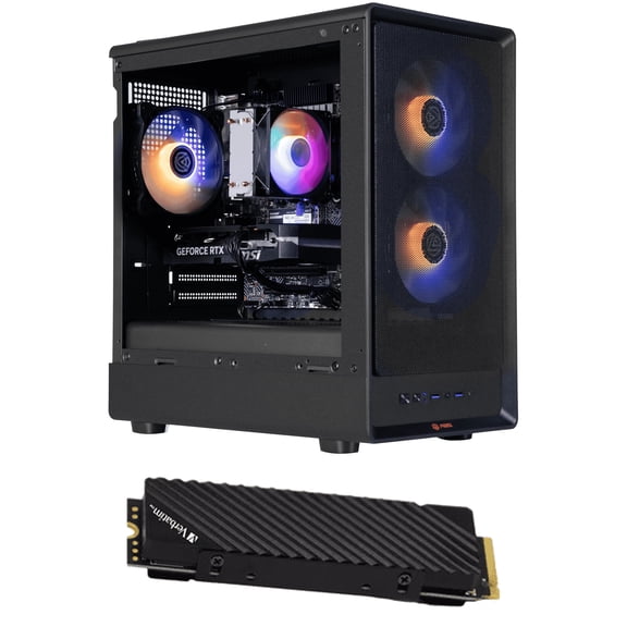 ABS Cyclone M Aqua i5 5060 8GB GPU 16GB RAM 1TB SSD Gaming PC + 2TB Verbatim 7000MB/s SSD