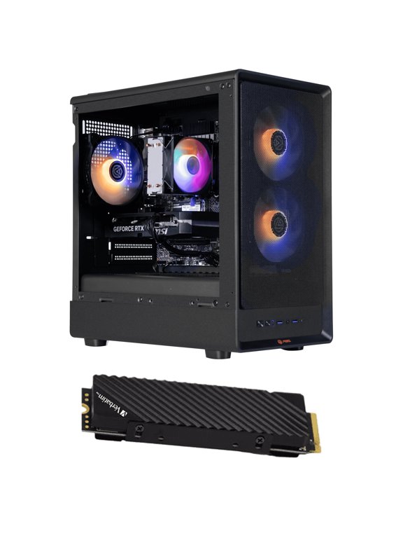 ABS Cyclone M Aqua i5 5060 8GB GPU 16GB RAM 1TB SSD Gaming PC + 2TB Verbatim 7000MB/s SSD