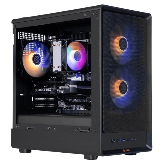 ABS Cyclone M Aqua Gaming PC - Windows 11 - Intel Core i5-14400F - GeForce RTX 5060 - 16GB DDR4 - 1TB - ABSWMT14400F5060