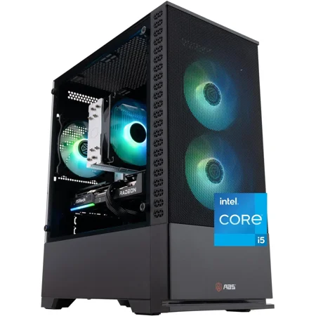 ABS Cyclone Ruby Gaming PC - Windows 11 - AMD Ryzen 5 9600X - Radeon RX 9060 XT 16GB - 32GB DDR5 6000 - 1TB M.2 NVMe SSD - CR9600X9060XT