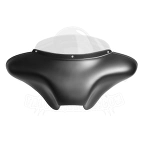 ABS DOUBLE DIN BATWING FAIRING WINDSHIELD FOR 2008-2019 Harley Softail Rocker C Breakout 114