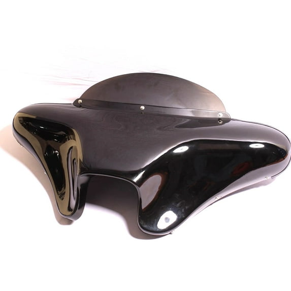 ABS DOUBLE DIN BATWING FAIRING WINDSHIELD FOR Yamaha V-star 650/1100 Custom(All years)