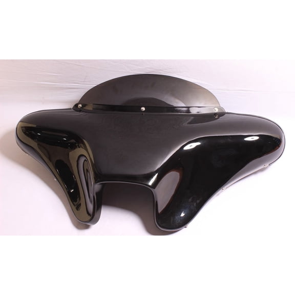 ABS DOUBLE DIN BLACK BATWING WINDSHIELD FAIRING 4 Indian Scout / Scout Sixty / Scout ABS (2015-2019)