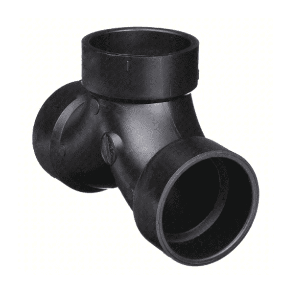 ABS DWV 90 Double Elbows ， Available in 1-1/2" , 3"