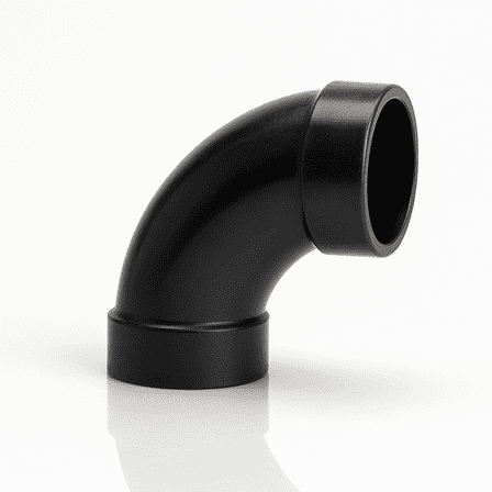 ABS DWV 90° Elbow - Available in 1-1/2", 2", 3", 4"