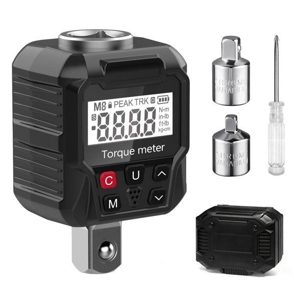 Digital Torque Wrench Tester with Compact & Lightweight Design Auto Repair Equipment for Automotive & Motorcycle Use