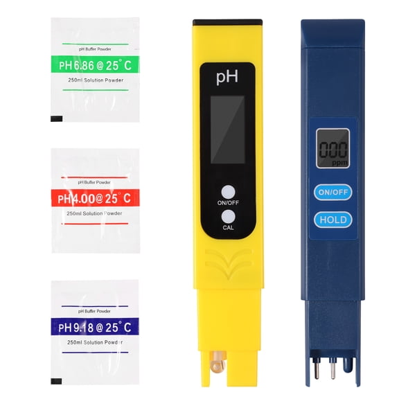 ABS Digital pH Water Test Pen Precision Measurement Digital Water pH Testing Pen HD Backlit Display TDS Testing Tool for Pool
