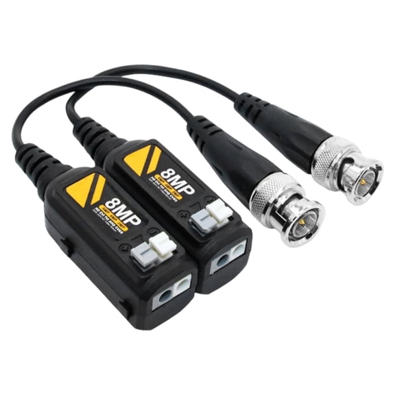 Universal Video Balun Transmitters For Multiple Surveillances Formats For Commercial Installations