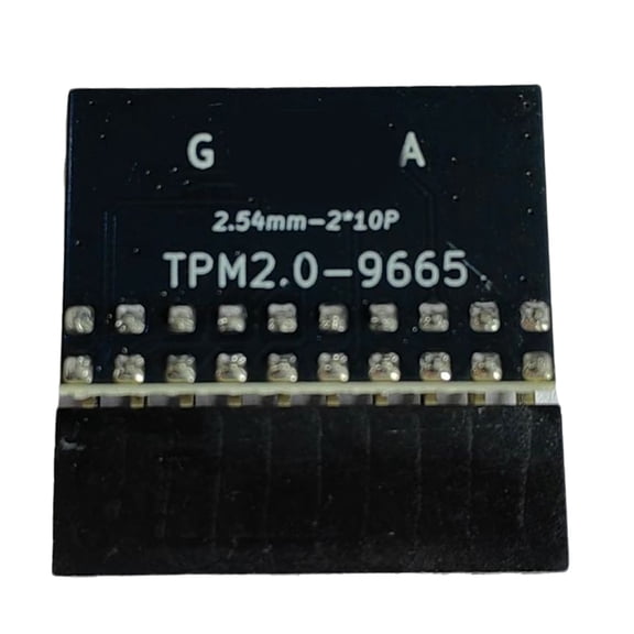 ABS Encrypted Processor Chip TPM 2.0 for Computer Hardware Upgrade & Anti-Hacking