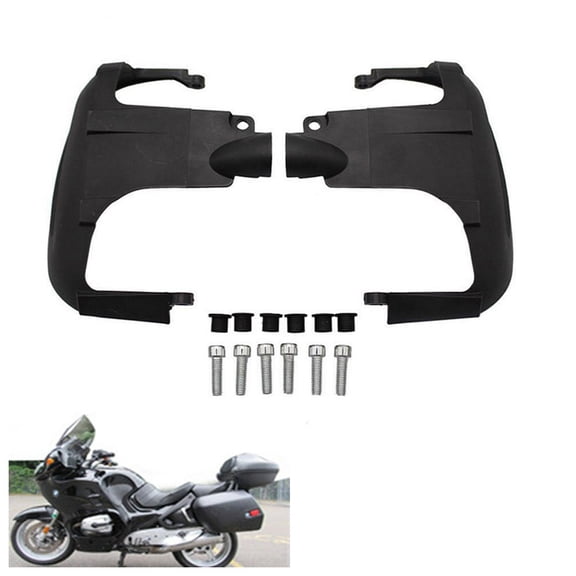 ABS Engine Guard For BMW R1150GS R1150RT R1150R 2003-2006 Twin Engine, Black Motorcycle Crash Bar Protection Cover, Direct Replacement Accessory (2 Pack)