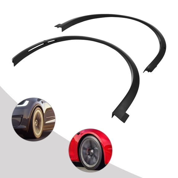 ABS Fender Splash Guards for 2016-2021 Ford Escape, Front Left and Right, Easy to Install, OEM Replacement