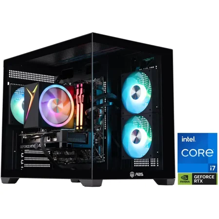 ABS Flux II Aqua Gaming PC Powered by Asus - Windows 11 - Intel Core i7-14700F - Nvidia GeForce RTX 5060 Ti 16GB - DLSS 4 - 32GB DDR5 6400 - 1TB M.2 SSD
